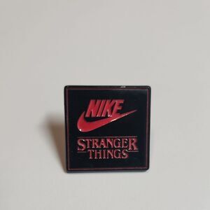 Nike x Red and Black Stranger Things Collectible Pin